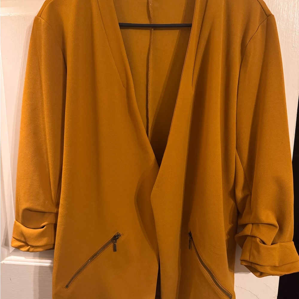 Women's Mustard Yellow Jacket